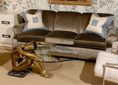 Unique coffee table designs can set the room's atmosphere, whether it's to save space, create impressive focal point, or simply look stylish or strange. Exceptional Vintage Female Nude Sculpture Coffee Table For ...