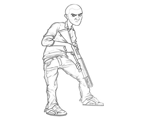 Download or print this amazing coloring page: Grand Theft Auto Coloring Pages at GetDrawings | Free download