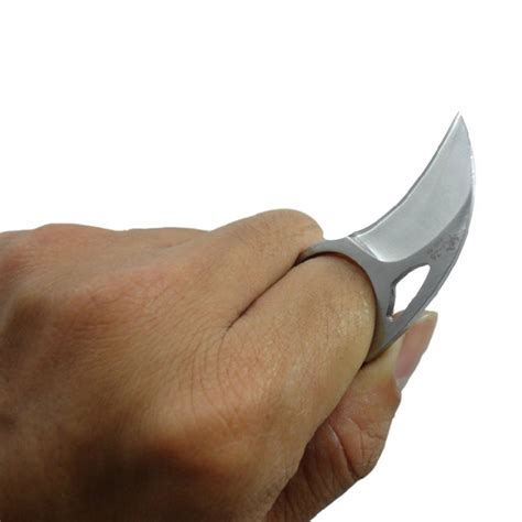 Finger hole styled handle thingiverse. Personalized Index Finger Hole Knife Blade - Teals Prairie ...