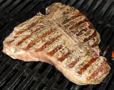 Let them cook for 2 minutes, use tongs, rotate the steak 90 degrees. Grilled Filet Mignon and T-bone Steak Recipe, Whats ...