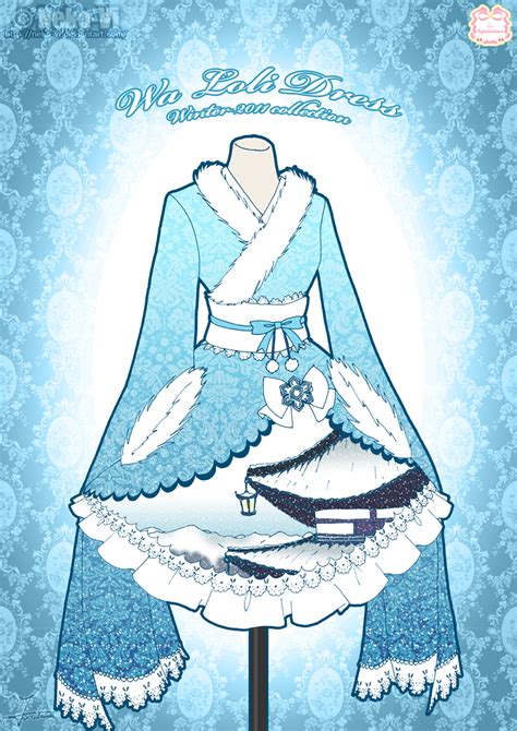 See more ideas about drawing clothes, clothes, anime outfits. Wa Loli Winter Dress by Neko-Vi on DeviantArt