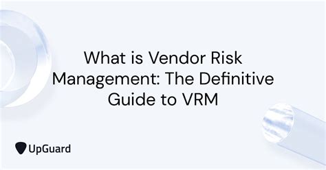 This policy does not detail consumer risk management. Sample Vendor Risk Management Policy - Vendor Due ...