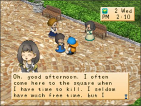 Maybe you would like to learn more about one of these? Manna | Harvest Moon: Back to Nature Guide