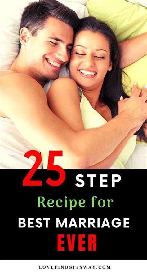 If you need help figuring out how to talk to your partner, consider first talking to a mental health. Recipe For a Better Marriage (25 Steps To Get Your Way ...