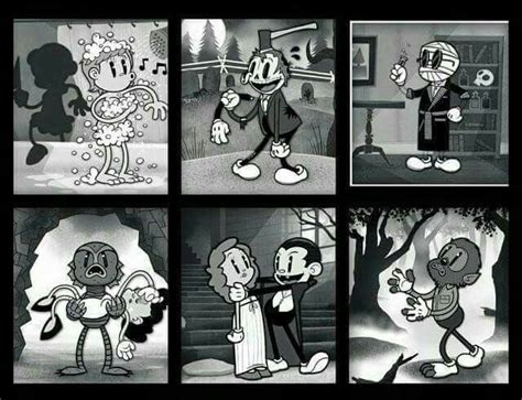Maybe you would like to learn more about one of these? Horror 1930 cartoon style | Bocetos de animación, Diseño ...