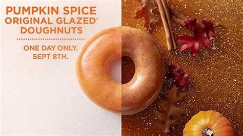 Krispy kreme can help you and your community achieve your fundraising goals today. Krispy Kreme to offer pumpkin spice doughnuts for 1 day ...