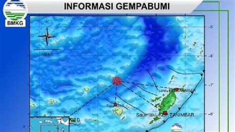 Tsunami di pantai, tanah amblas di dusun. Gempa Terbaru 4M,1 Guncang Maluku Barat Daya, Tak ...