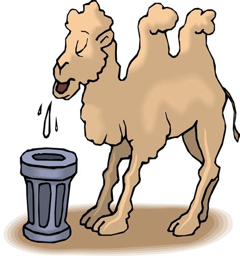 On the other hand, engaging in a great deal of physical activity or exercise, even walking long distances because of famine, can increase the amount of water you need to survive. Camels clipart drinking water - Pencil and in color camels ...