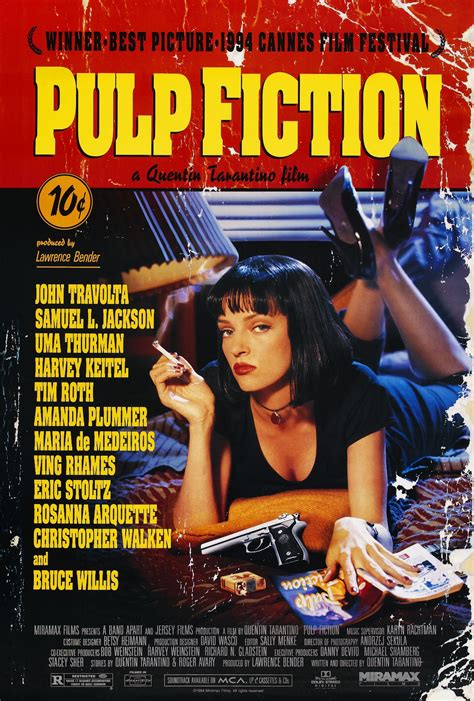 It's a movie meant to be seen with popcorn in one hand and a soda in. Pulp Fiction (1994) | Eric Stoltz Unofficial Site