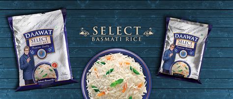 This procedure makes the grain dryer and concentrates the flavor. Experience Long-Grain Basmati Rice | Daawat Select Basmati ...