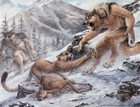 I sketch, drink beer, suffer a seizure (i suspect due to frequent kicks to the head from zebra) wake up in a strange place and begin. Werewolf Calendar - Poachers by screwbald on deviantART ...