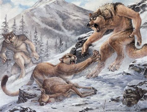 From wikifur, the furry encyclopedia. Werewolf Calendar - Poachers by screwbald on deviantART ...