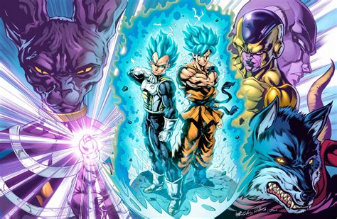 Dragon ball z and dragon ball super are the best anime series in terms of segment distribution and character analysis. Dragon Ball Super: Saiyan Rivals (Clrs) by CdubbArt on ...