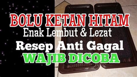 Check spelling or type a new query. Resep Bolu Ketan Hitam Yang Legit | Anti Gagal Wajib ...