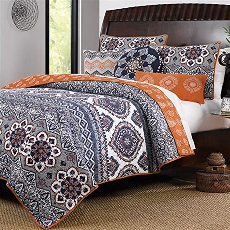 Blue and white striped bedding uk. Top Best 5 paisley king size comforter set for sale 2016 ...