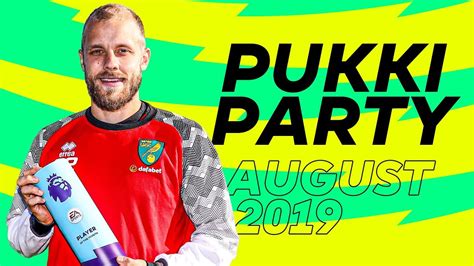 Teemu pukki and alex tettey have both recovered from illness and are available for norwich city's trip to sheffield united on saturday. A Teemu Pukki Party In The Premier League | August 2019 Player Of The Month - YouTube