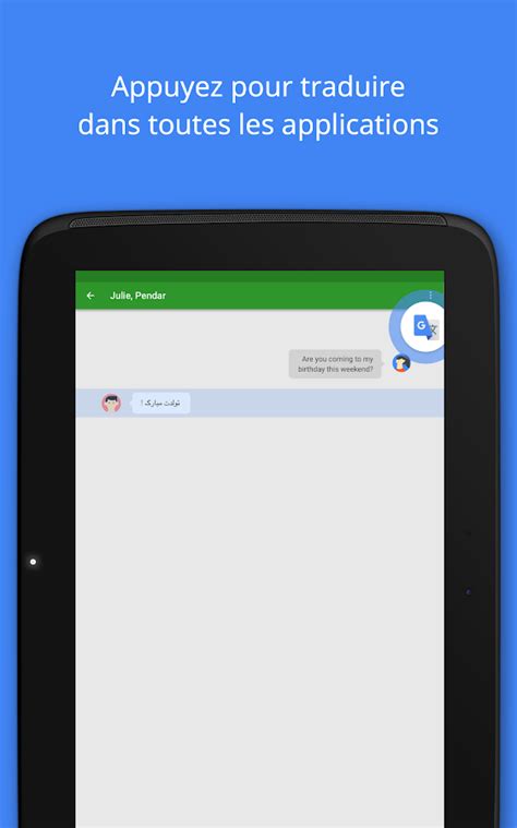 Google Traduction – Applications Android sur Google Play