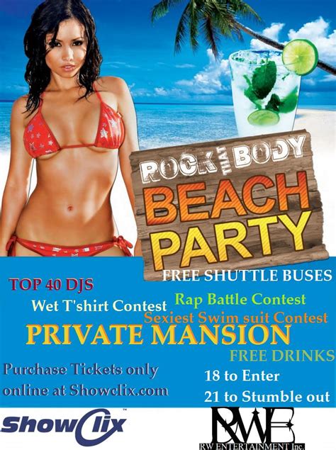 Looking for the perfect party theme in a season of warm weather and longer days? Tickets for Summer College Pool Party in Atlanta from ShowClix