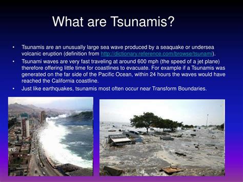 PPT - Earthquakes And Tsunamis PowerPoint Presentation, free download - ID:5949462