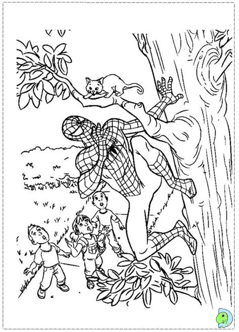 Download spiderman coloring books and use any clip art,coloring,png graphics in your website, document or presentation. Spiderman Coloring page- DinoKids.org