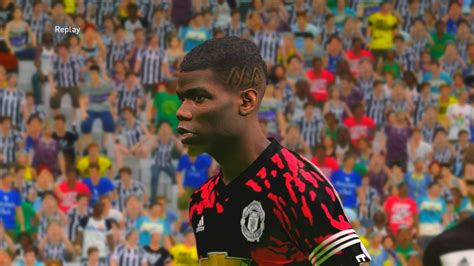 Paul pogba remonstrates with the assistant referee after the incident, where germany's antonio rüdiger appeared to try and bite his opponent. PES 2017 Paul Pogba New Face by Ahmed Tattoo & Facemaker