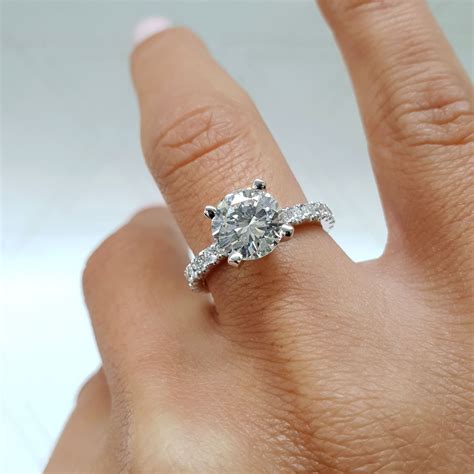 On the other hand, you can easily buy some synthetic things that look a lot like diamonds for 1/10 of that budget. The Best Lab Grown Diamond Engagement Rings - Home, Family ...