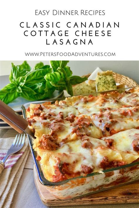 1/2 teaspoon sea salt, plus more as needed for the eggplants. Lasagna with Cottage Cheese | Recipe | Lasagna with ...