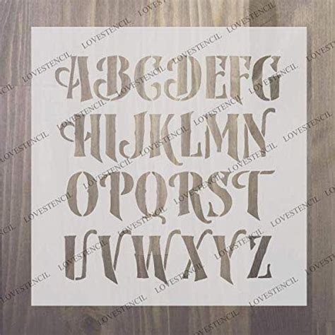 You can also use … alphabet stencil 4. Choose size and thickness. SMALL: Amazon.co.uk ...