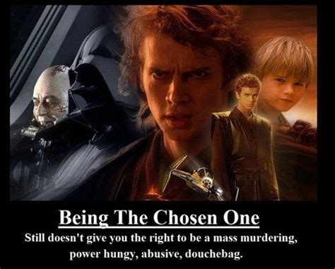 Browse the latest you were the chosen one (star wars) memes and add your own captions. But That's What He Was Chosen to Do | Star wars anakin, Ultimate star wars, Star wars humor