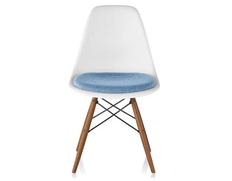 All prices are exclusive of vat. Eames® Dowel Base Side Chair With Seat Pad - hivemodern.com