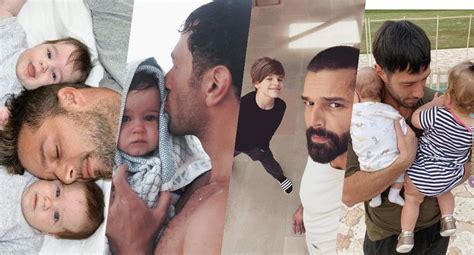 Lucia is martin's third child: Ricky Martin: this is how Valentino, Matteo, Lucía and ...