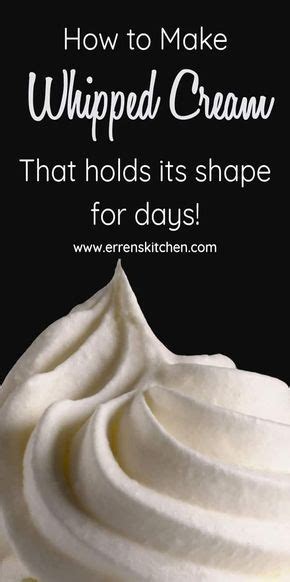 Whipping cream contains 30% butterfat, while heavy whipping cream contains about 36%. How To Make Stabilized Whipped Cream | Recipe | Recipes ...
