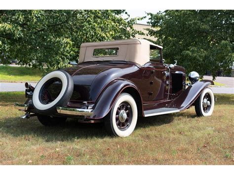 Red with black interior and wearing an older restoration. 1931 Auburn 8-98 for Sale | ClassicCars.com | CC-1257524