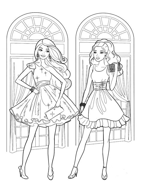 Barbie as the island princess coloring pages. Barbie 29 - Coloringcolor.com in 2020 | Barbie coloring ...