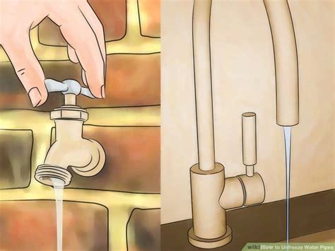 Passing low voltage, high current ac electricity through a frozen water pipe is a quick way of thawing it. How To Thaw Frozen Water Pipes In Your Home, Mobile Home ...