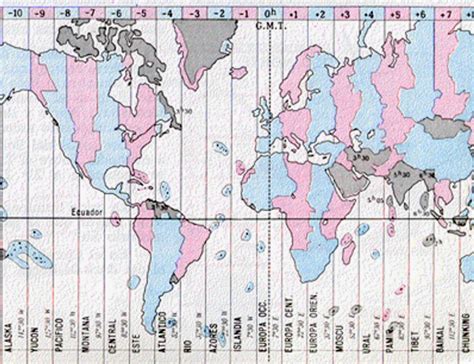 Los husos horarios son una serie de 24 secciones en las cuales se divide la tierra, usando el por otro lado, a los husos horarios que se encuentran desde el meridiano de greenwich hacia el oeste. Desde el tercer planeta : El meridiano origen y los husos ...