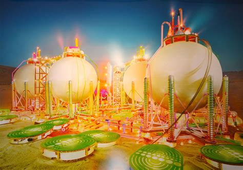 I am his fan and i would like to see something like this again. David LaChapelle's "Land Scape" photographs of oil ...