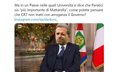 Meme generator, instant notifications, image/video download, achievements and many more! 'Paratici più importante di Mattarella': l'intercettazione ...
