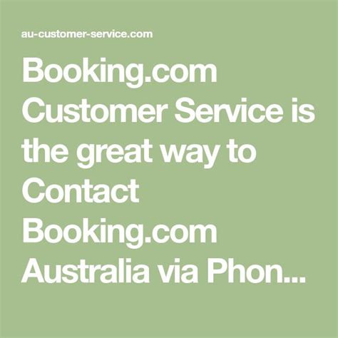 If you struggle to find your reservation or aren't sure if your cancellation was processed, call the booking.com telephone number provided here and. Booking.com Customer Service is the great way to Contact ...