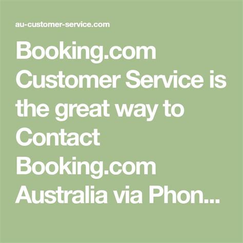 Your call maybe recorded for quality purposes. Booking.com Customer Service is the great way to Contact ...