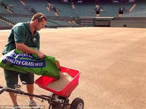 Today, wimbledon is grass court tennis. Wimbledon's Centre Court is barren wasteland after Andy Murray's triumph as groundsmen bring it ...