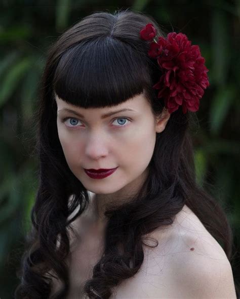 Grey silk flowers & embroidery net hair circle / hair band. Enchantress Silk Flower Hair Clip in Burgundy & Garnet Red ...