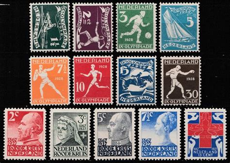 Rond het eind van het 2e en het begin van het 1e millennium v.chr. Nederland 1927/1928 - Rode Kruis en Olympische Spelen ...