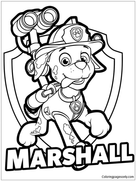 You can download paw patrol activity sheets and colouring one by one by clicking on the black and white images below. Bathroom Ideas : Coloring Pictures Paw Patrol Names Of Paw ...