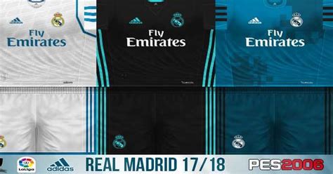 The 2018/19 kits for pes 2018 pc. PES 6 Real Madrid 2017/18 Full GDB Kits v4 - PES 2018 Crack