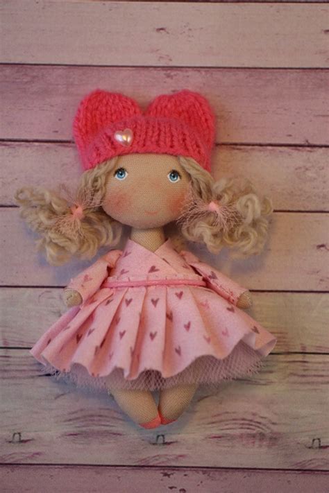 See more ideas about homemade gifts for girlfriend, boyfriend gifts, romantic surprise. Little handmade cloth art doll romantic gift for ...