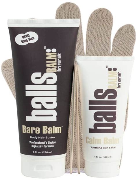 In some cases, it's a bit too effective. Manscaping the nut sack