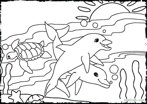 T shirt decor template dark beach scene sketch. Underwater Scene Coloring Pages at GetColorings.com | Free ...