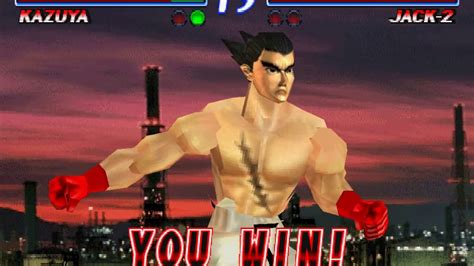 Kazuya b+4 is not safe. Tekken 2 Kazuya Mishima arcade mode. My gameplay - YouTube