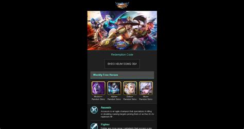 Maybe you would like to learn more about one of these? Download Script Phising Mobile Legend Versi Redeem Code Re ...